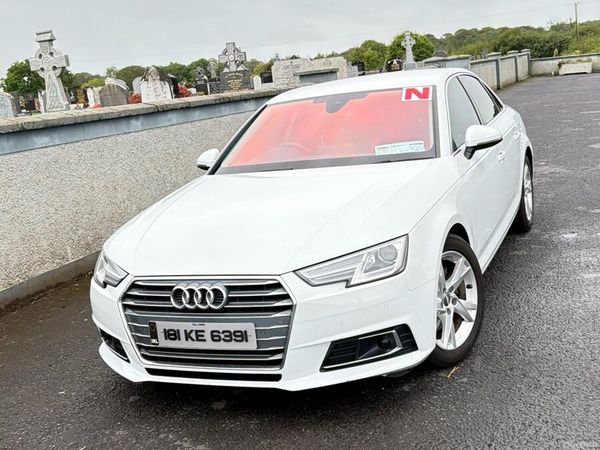 Audi A4 Saloon, Petrol, 2018, White