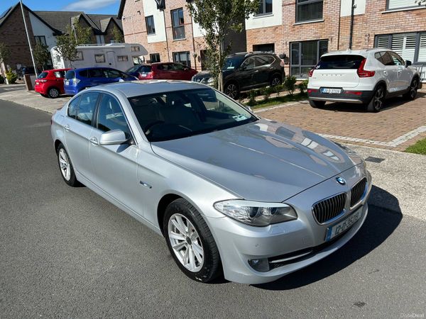 BMW 5-Series Saloon, Diesel, 2012, Silver