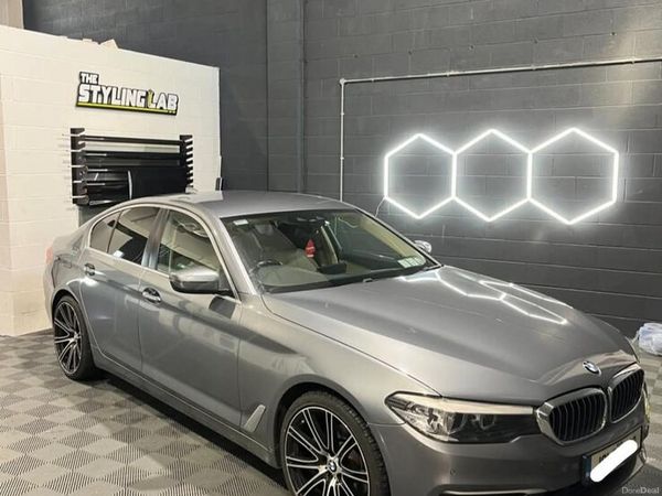 BMW 5-Series Saloon, Diesel, 2018, Grey