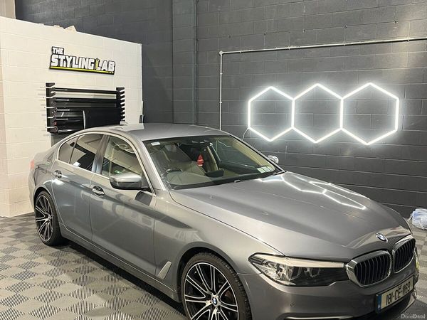 BMW 5-Series Saloon, Diesel, 2018, Grey