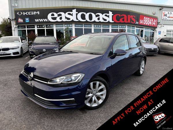 Volkswagen Golf Hatchback, Petrol, 2018, Blue