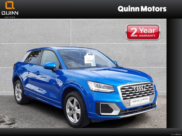 Audi Q2 SUV, Petrol, 2019, Blue