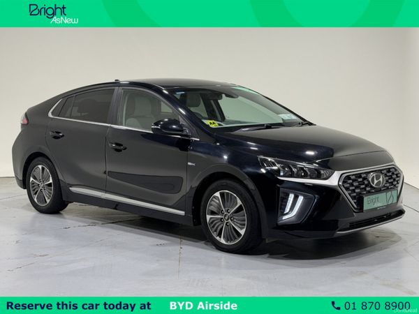 Hyundai IONIQ Hatchback, Petrol Plug-in Hybrid, 2020, Black