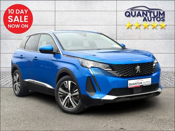 Peugeot 3008 MPV, Petrol Plug-in Hybrid, 2021, Blue