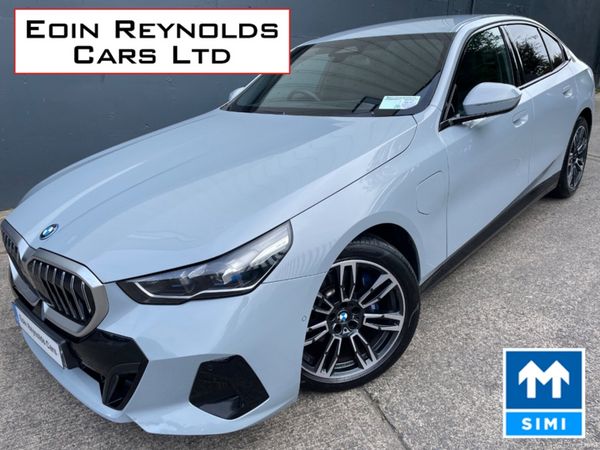 BMW 5-Series Saloon, Petrol Plug-in Hybrid, 2025, Grey