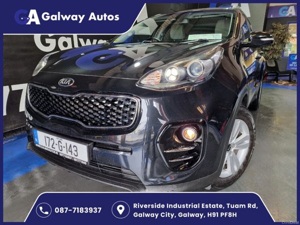 Kia Sportage MPV, Diesel, 2017, Black