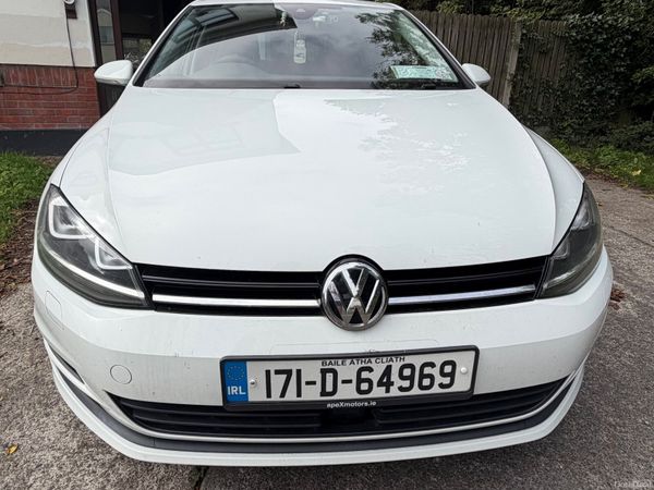 Volkswagen Golf Hatchback, Petrol, 2017, White