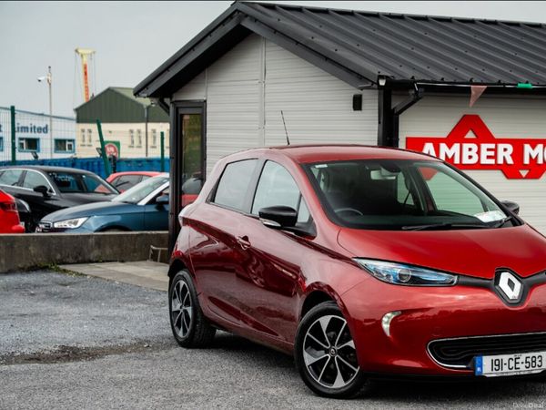Renault Zoe Hatchback, Electric, 2019, Red