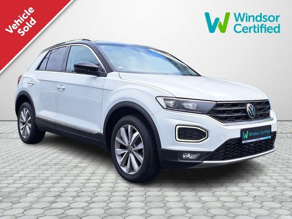 Volkswagen T-Roc SUV, Diesel, 2021, White