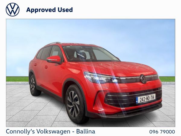 Volkswagen Tiguan SUV, Diesel, 2024, Red