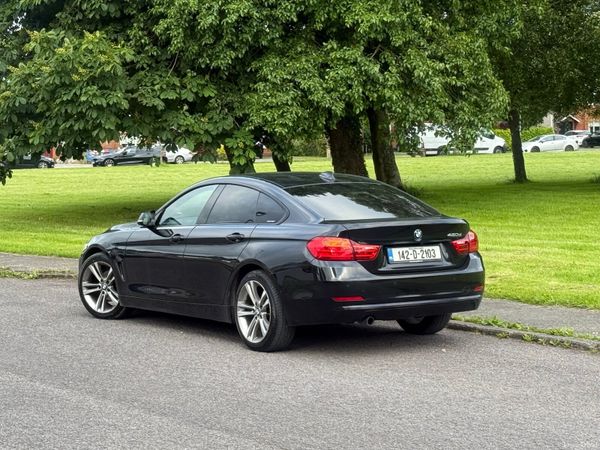 BMW 4-Series Saloon, Diesel, 2014, Black