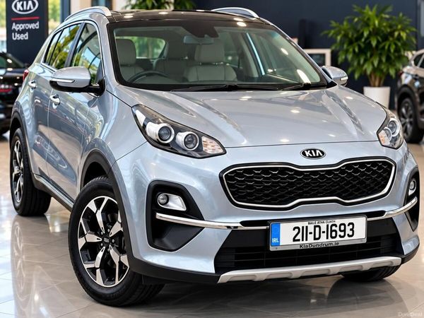 Kia Sportage SUV, Diesel Hybrid, 2021, Grey