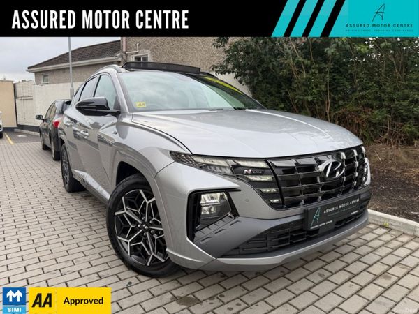 Hyundai Tucson SUV, Petrol Hybrid, 2023, Silver