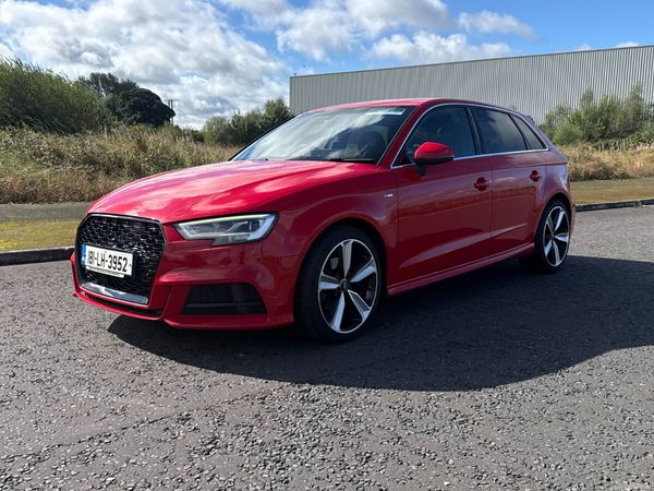 Audi A3 Hatchback, Diesel, 2018, Red