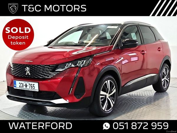 Peugeot 3008 SUV, Diesel, 2023, Red