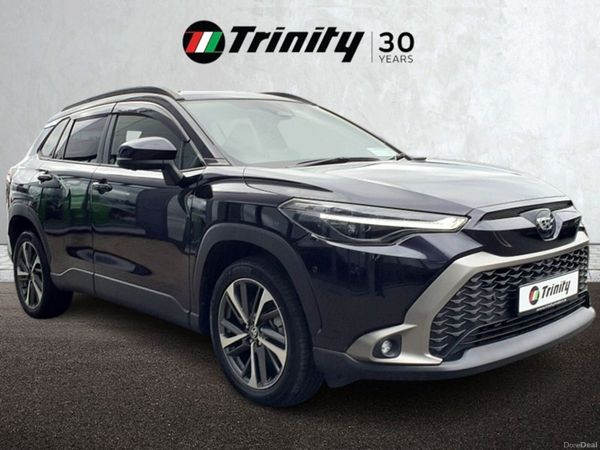 Toyota Corolla Cross SUV, Petrol Hybrid, 2024, Black