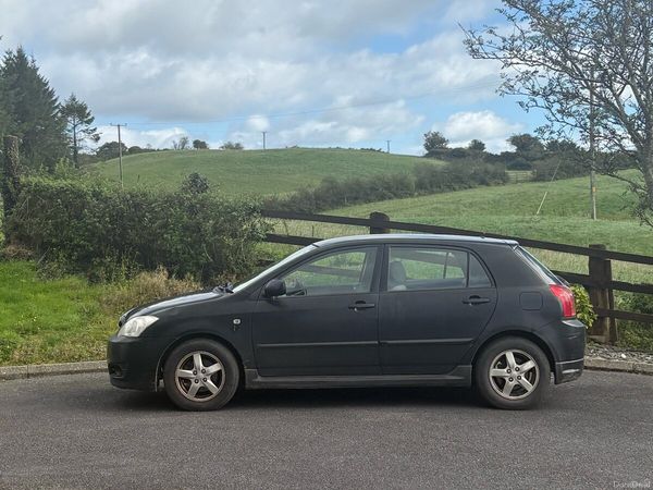 Toyota Corolla Hatchback, Diesel, 2006, Black