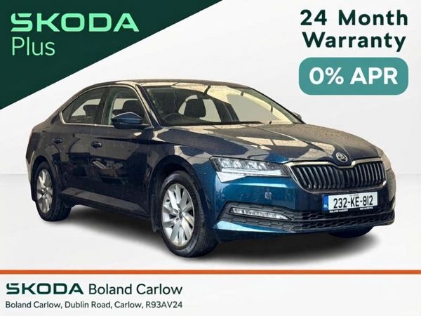 Skoda Superb Saloon, Diesel, 2023, Blue