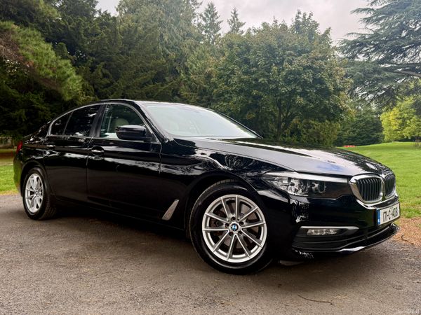 BMW 5-Series Saloon, Diesel, 2017, Black