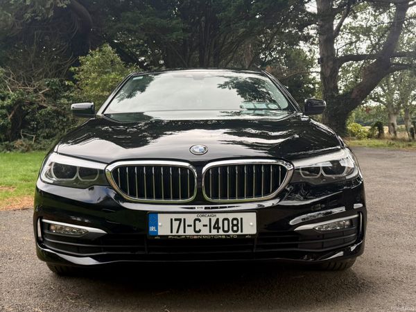 BMW 5-Series Saloon, Diesel, 2017, Black