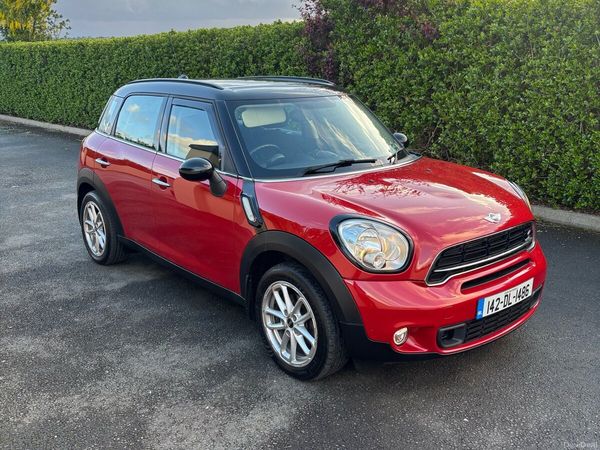 Mini Countryman Hatchback, Diesel, 2014, Red