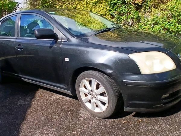 Toyota Avensis Saloon, Petrol, 2005, Black