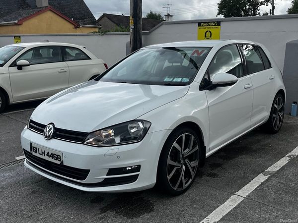 Volkswagen Golf Hatchback, Diesel, 2016, White