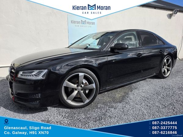 Audi A8 Saloon, Diesel, 2017, Black