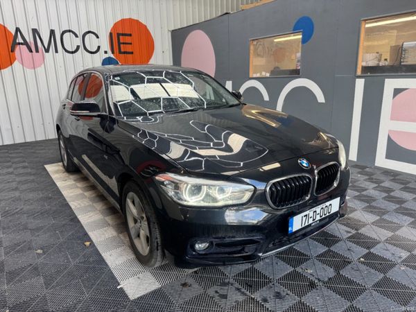 BMW 1-Series Hatchback, Diesel, 2017, Black
