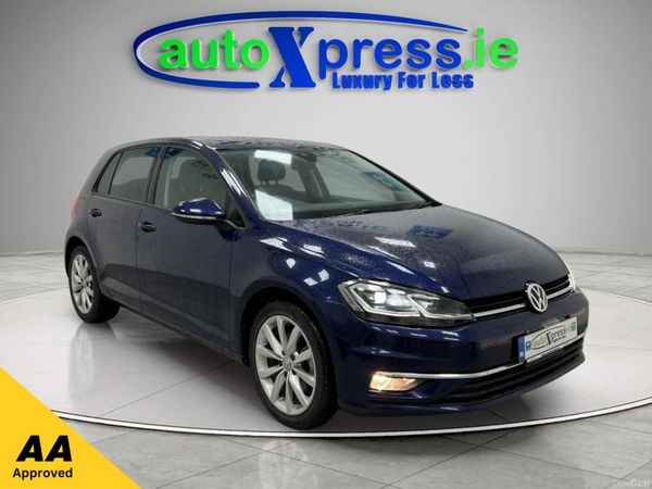 Volkswagen Golf Hatchback, Petrol, 2018, Blue