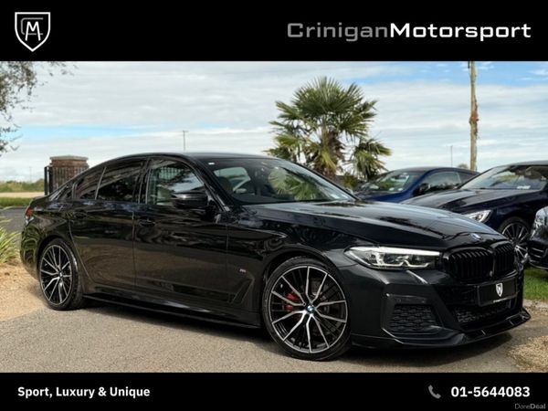BMW 5-Series Saloon, Diesel, 2020, Black