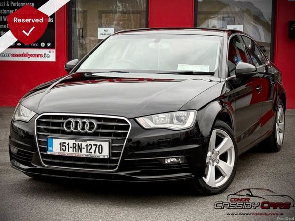 Audi A3 Saloon, Diesel, 2015, Black