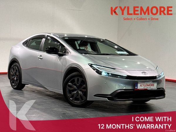 Toyota Prius Hatchback, Petrol Hybrid, 2024, Silver