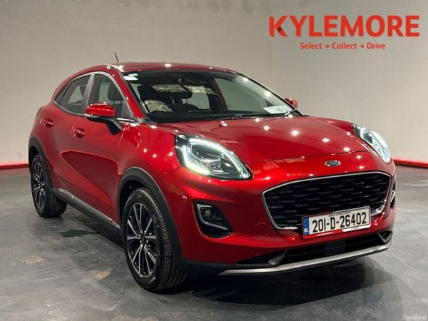 Ford Puma MPV, Petrol Hybrid, 2020, Red
