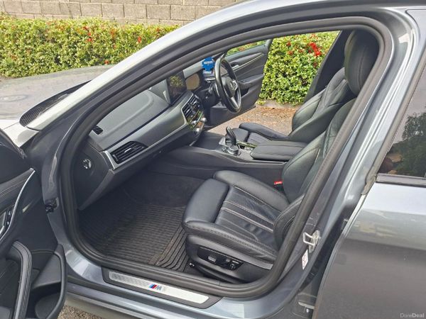 BMW 5-Series Saloon, Diesel, 2021, Blue