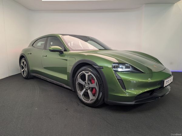 Porsche Taycan Estate, Electric, 2022, Green