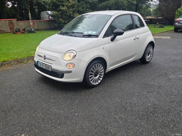 Fiat 500 Hatchback, Petrol, 2013, White
