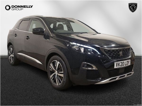 Peugeot 3008 Estate, Diesel, 2020, Black