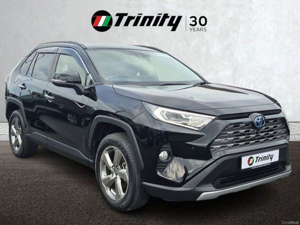 Toyota RAV4 SUV, Petrol Hybrid, 2021, Black