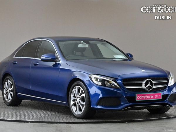 Mercedes-Benz C-Class Saloon, Diesel, 2017, Blue
