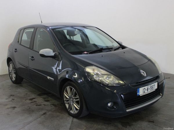 Renault Clio Hatchback, Petrol, 2012, Blue