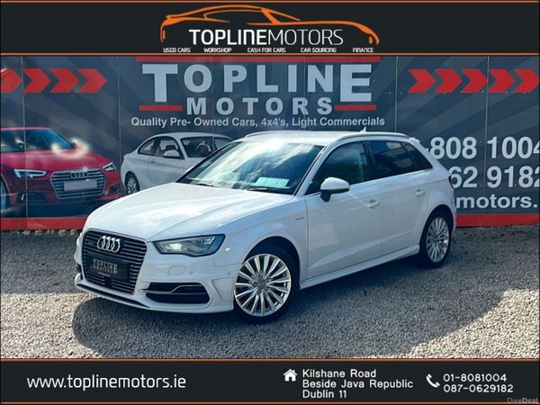 Audi A3 Coupe, Petrol Plug-in Hybrid, 2016, White