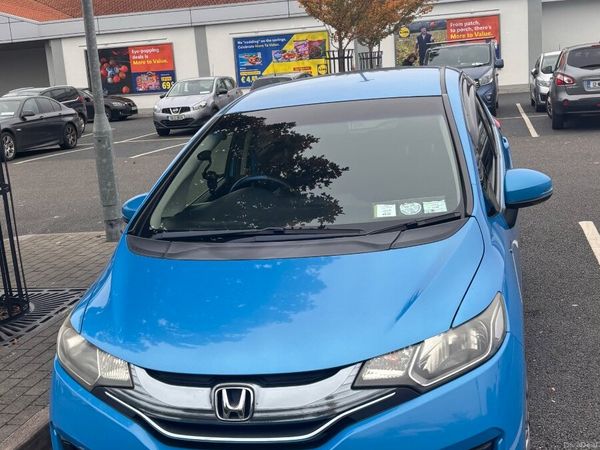 Honda Fit Hatchback, Petrol Hybrid, 2014, Blue