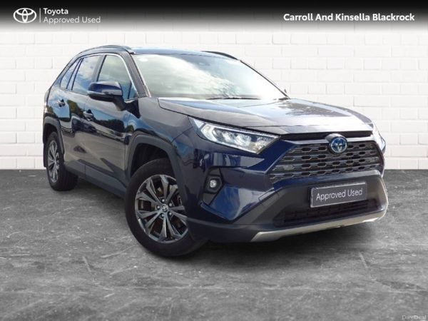 Toyota RAV4 SUV, Petrol Hybrid, 2024, Blue