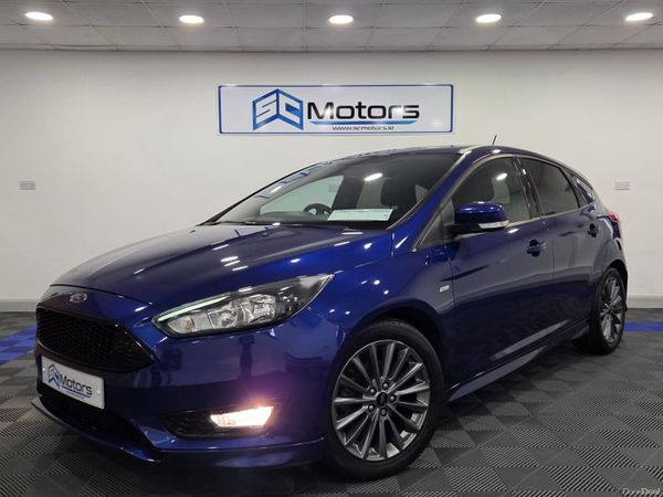 Ford Focus Hatchback, Diesel, 2017, Blue