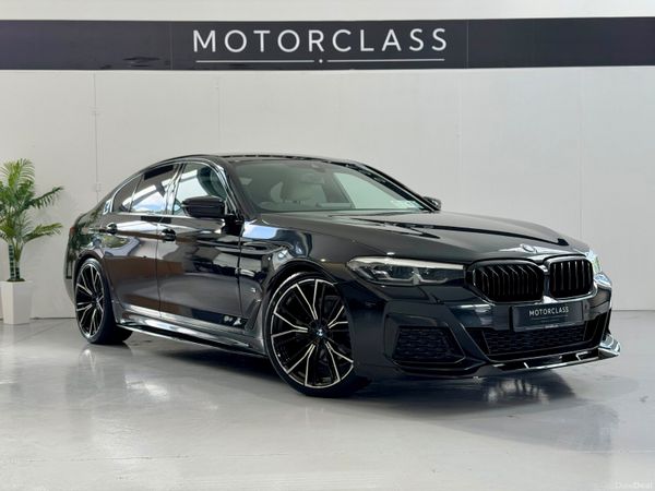 BMW 5-Series Saloon, Diesel, 2021, Black