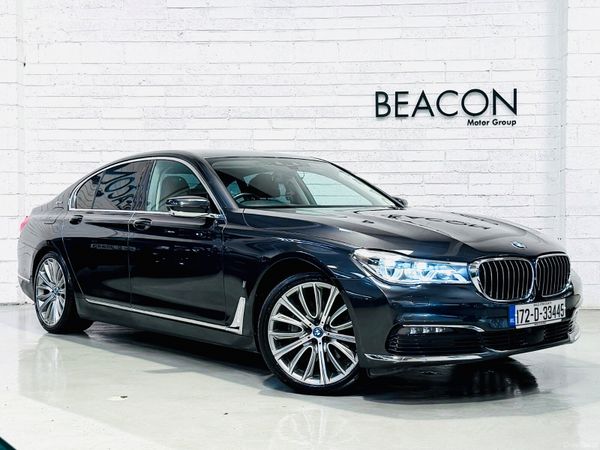 BMW 7-Series Saloon, Petrol Plug-in Hybrid, 2017, Grey