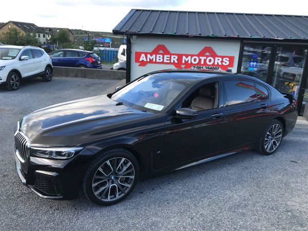 BMW 7-Series Saloon, Petrol Plug-in Hybrid, 2019, Brown