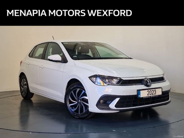 Volkswagen Polo Hatchback, Petrol, 2023, White