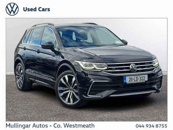 Volkswagen Tiguan SUV, Diesel, 2021, Black
